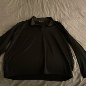 Black Under Armour  long sleeve heat gear 1/2 zip pullover 4xl